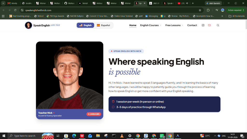 Speak English With Nick